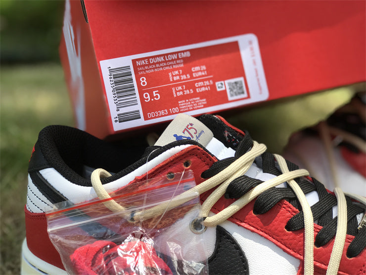 NBA x Nike Dunk Low EMB “Chicago”